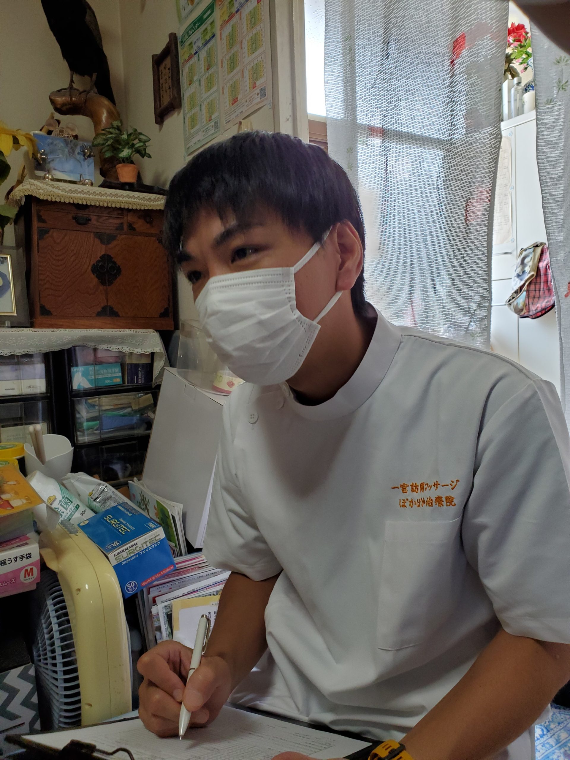 目標や計画表を作り継続して リハビリ・マッサージを行います